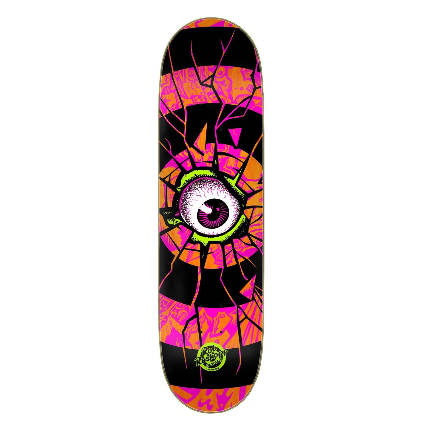 Santa Cruz Roskopp Dissect Birch Skateboard Deck - 8.5″