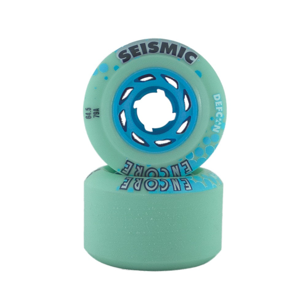 Seismic Encore Defcon Wheels 64.5mm 79a - Mint (Set of 4)