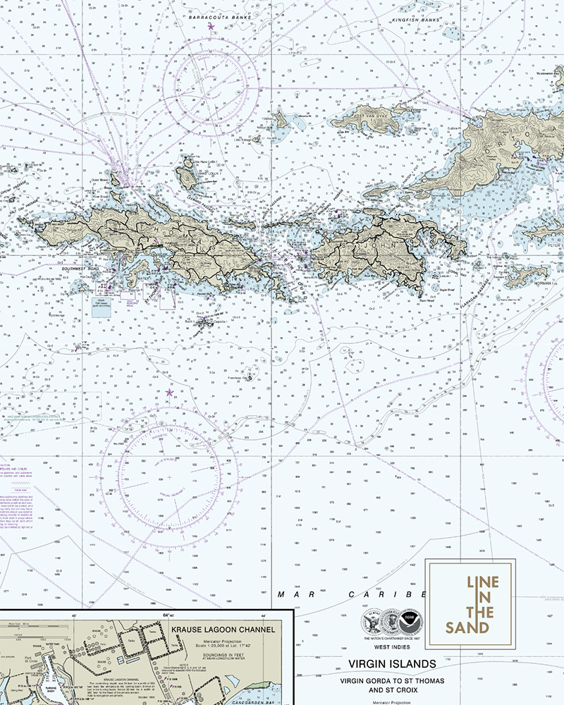 Nautical Chart Solar Gaiter