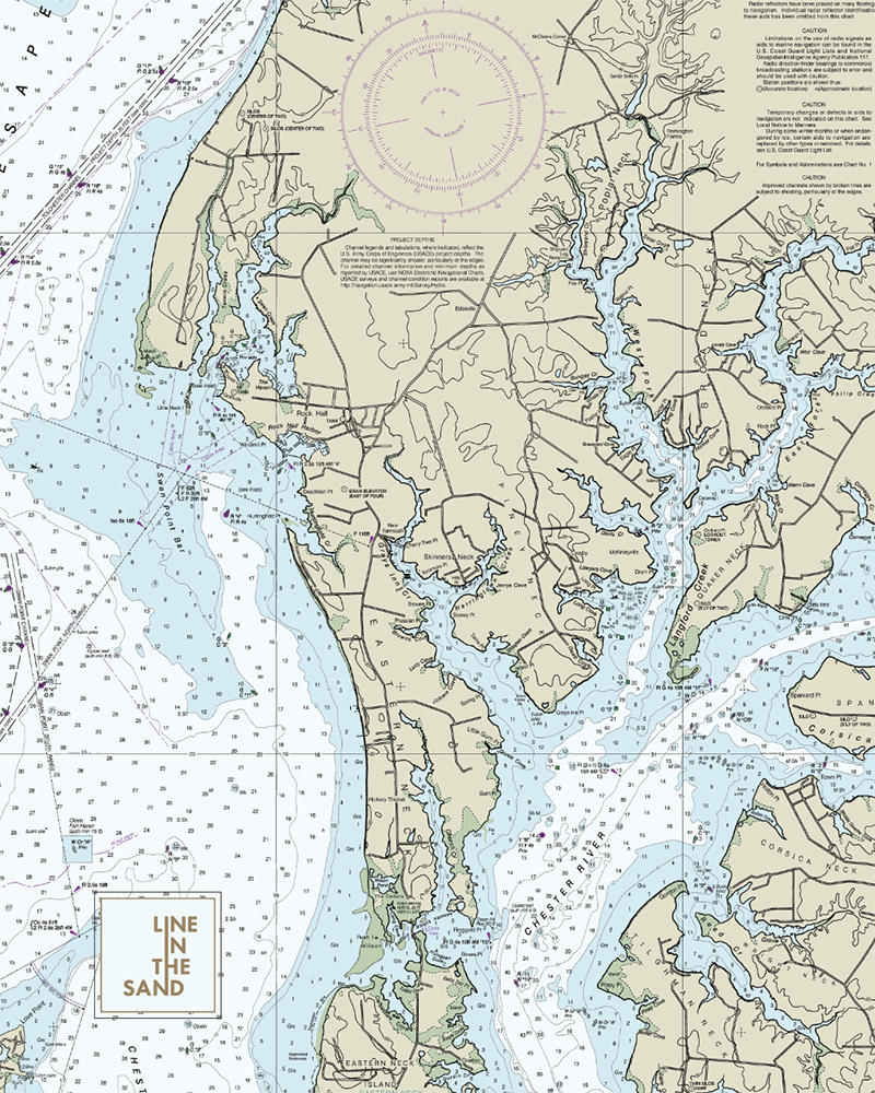 Nautical Chart Solar Gaiter