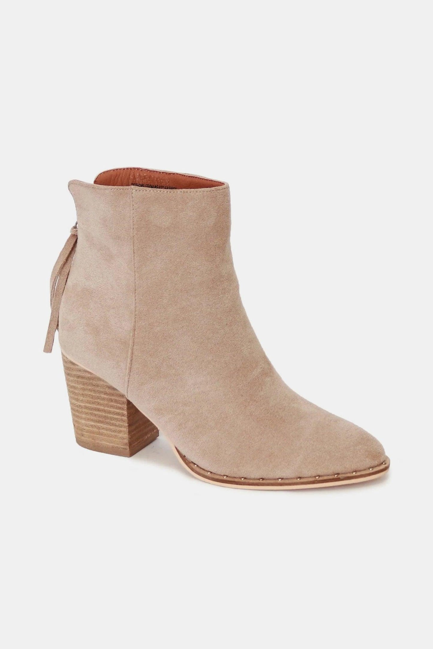Mayfair Suede Point Toe Ankle Booties