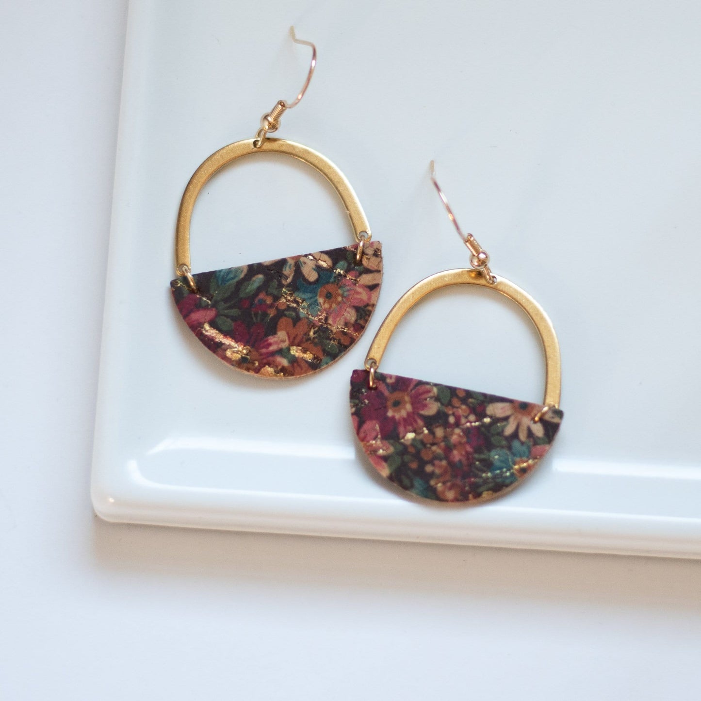 Autumn Flowers Jo Earrings