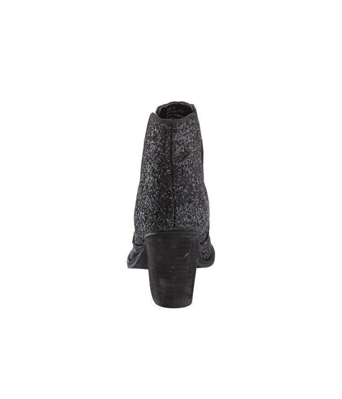 Fiera Glitter Booties in Black by Not Rated