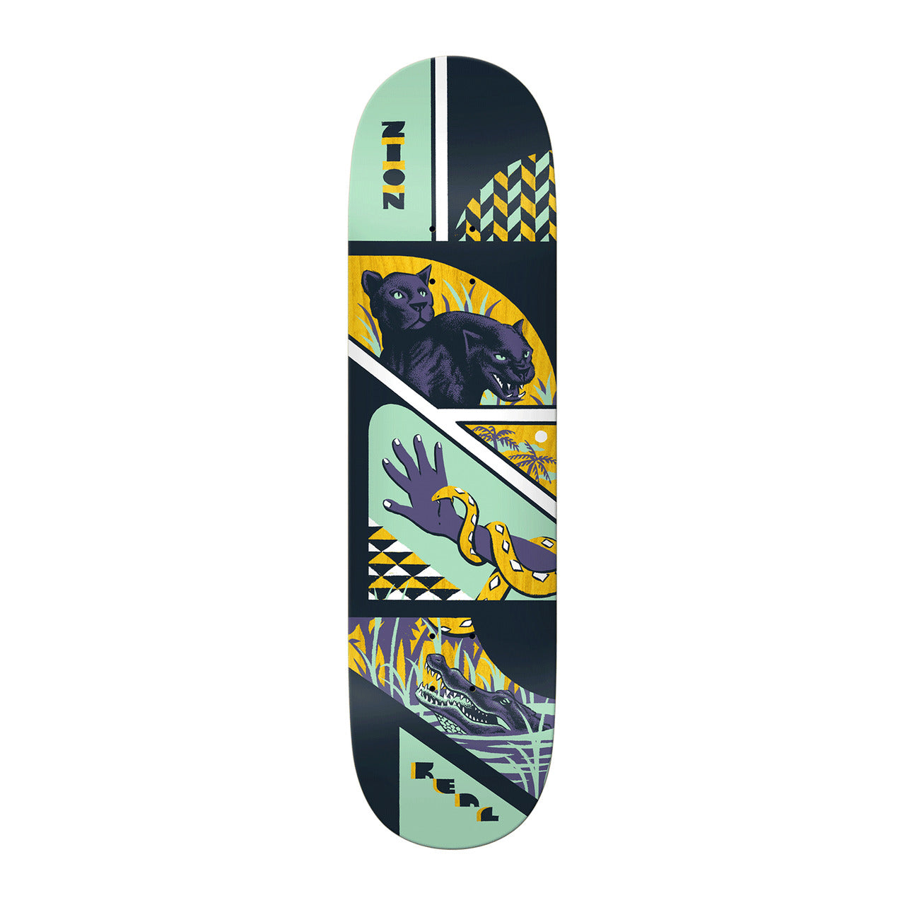 Real Zion Storyboard Skateboard Deck - 8.06″
