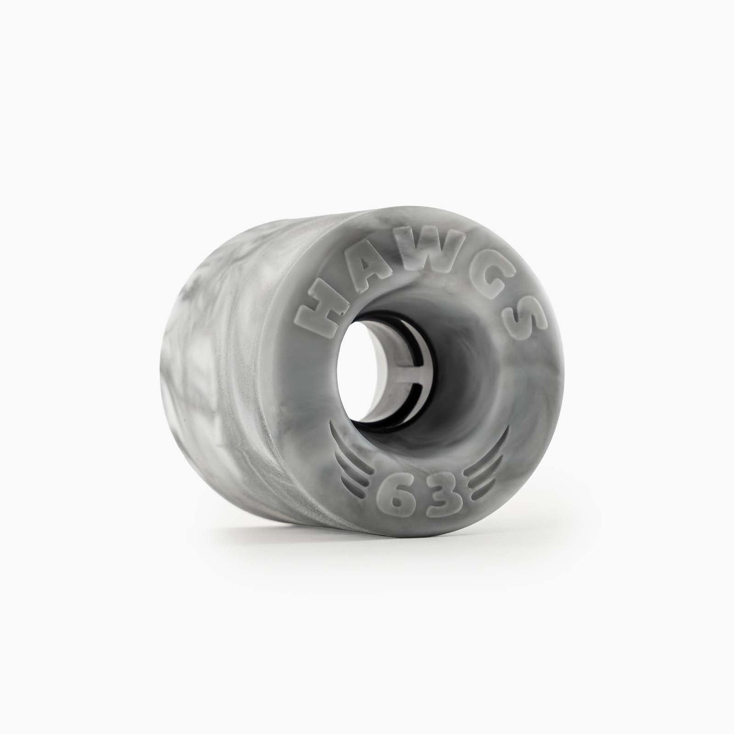Hawgs Doozies Wheels 63mm 78a - Grey/White Swirl (Set of 4)