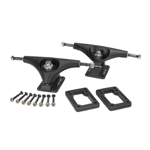 Carver C5 Hollow Truck Set - Coal Satin (Set of 2)