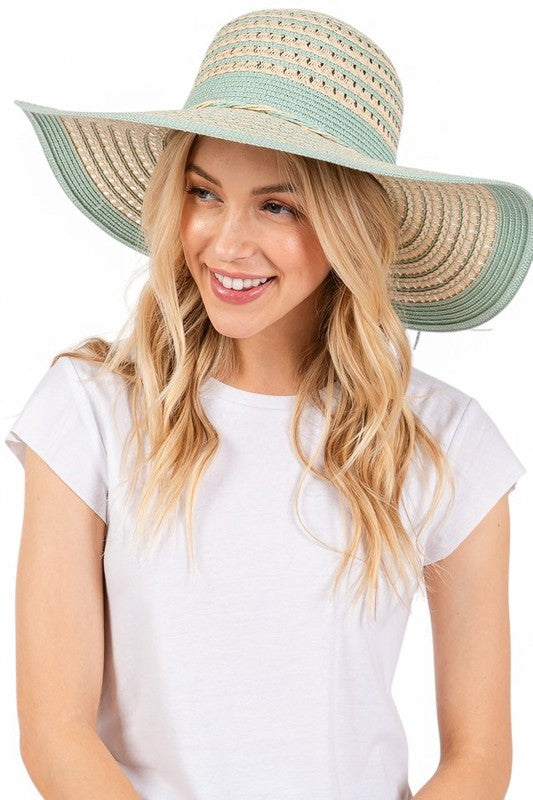 Wide Brim Floppy Sun Hat