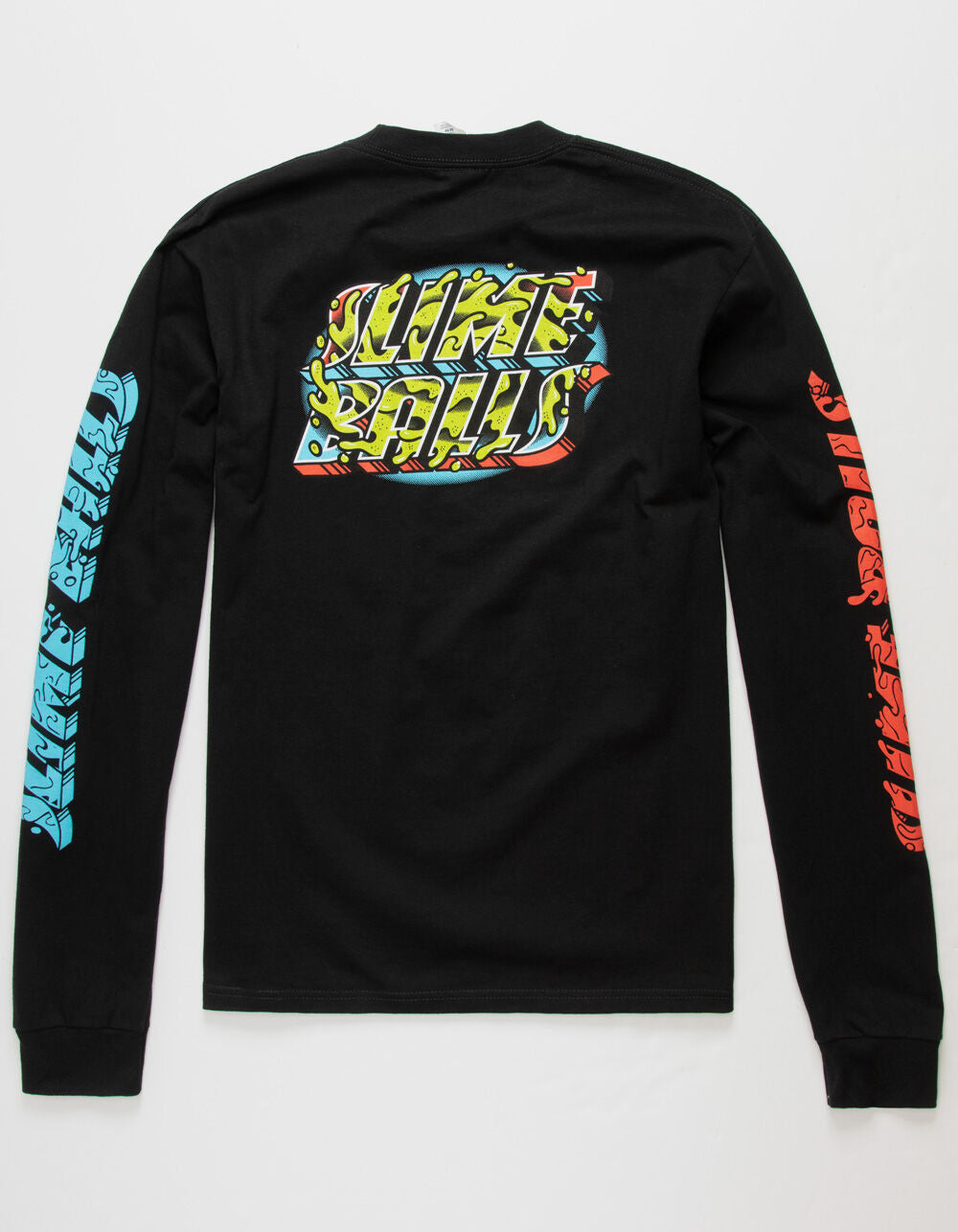 Slime Balls Greetings from SB Long Sleeve Mens T-Shirt - Black