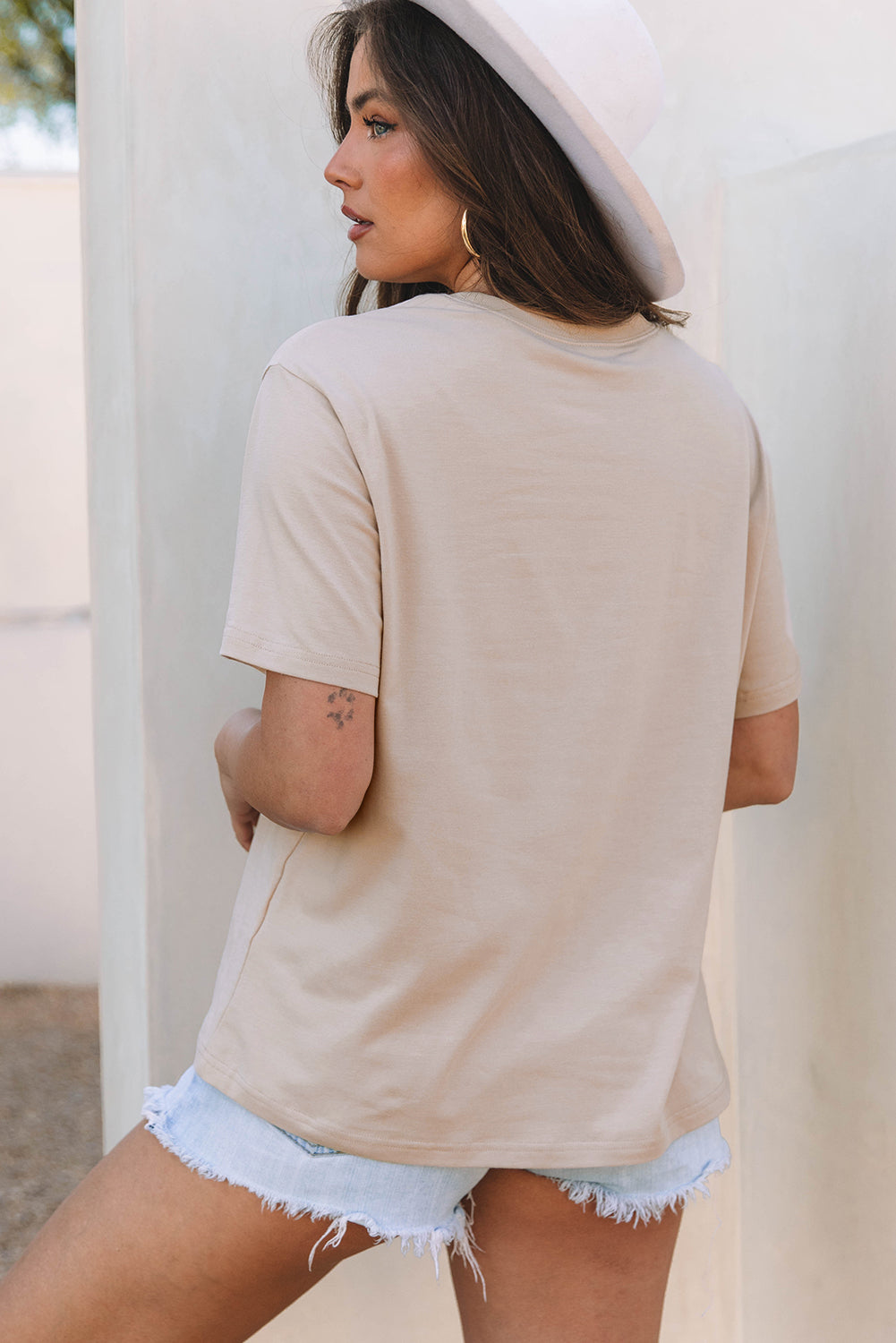 Checkered Baseball Graphic Tee