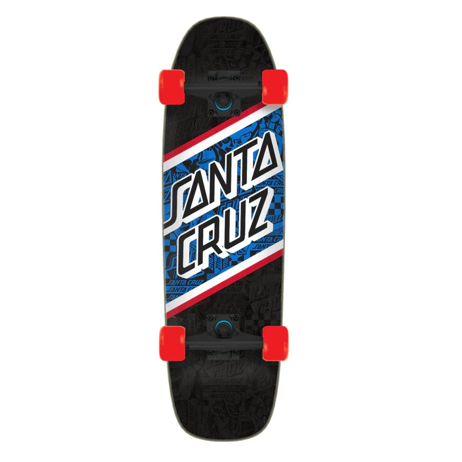 Santa Cruz Flier Collage Street Cruiser Complete - 8.4″