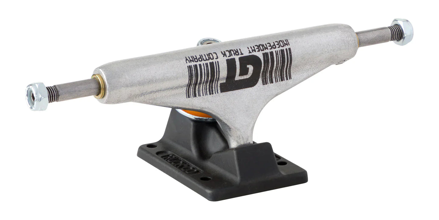 Independent Trucks 139mm Grant Taylor Barcode Stage 11 Hollow Standard - Silver/Black (Set of 2)