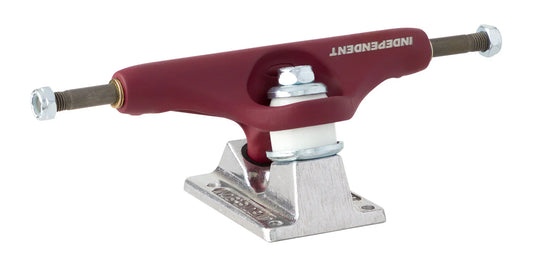 Independent Trucks 139mm BTG Speed Stage 11 Standard - Burgundy/Silver (Set of 2)