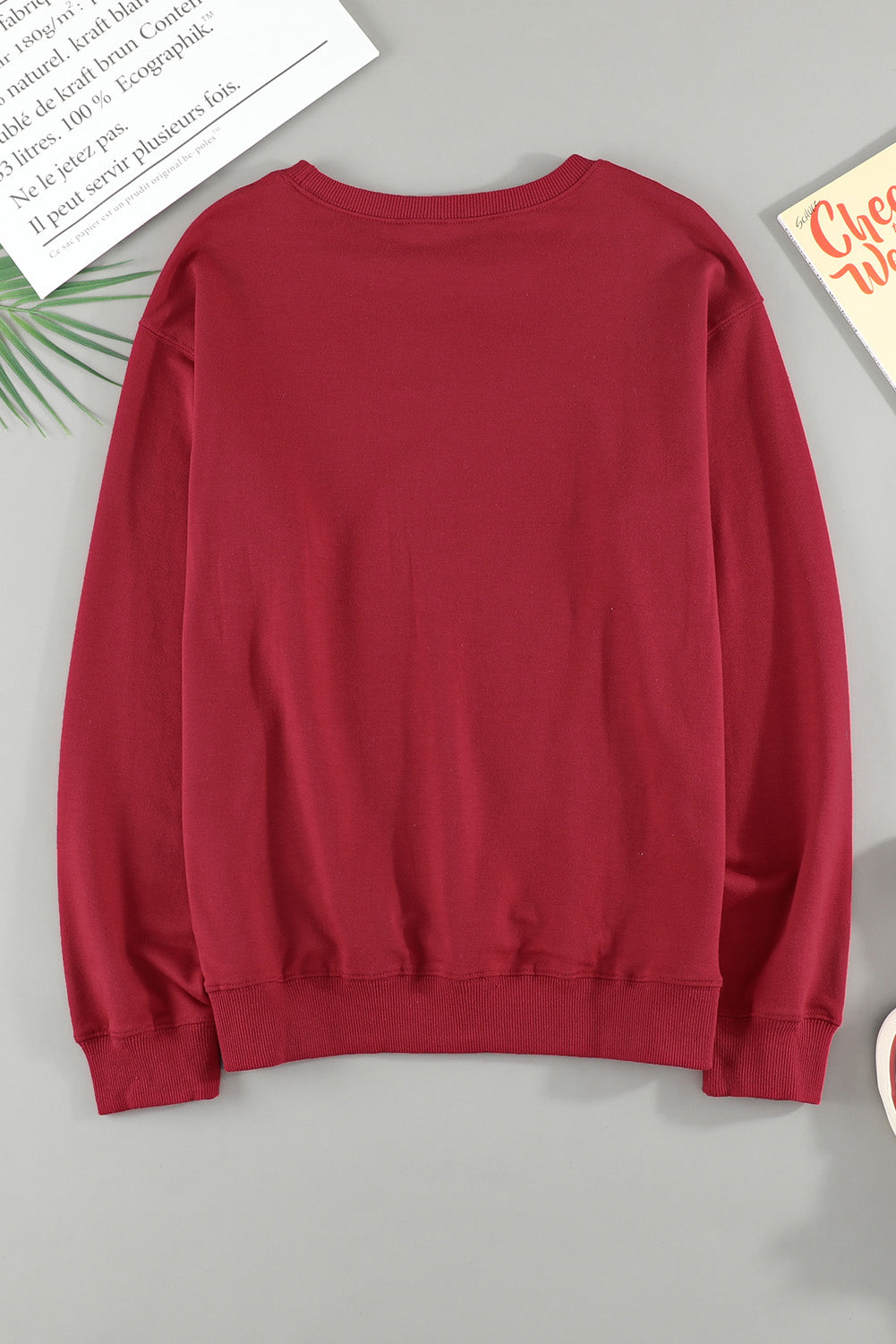 Isabella Santa Baby Print Pullover