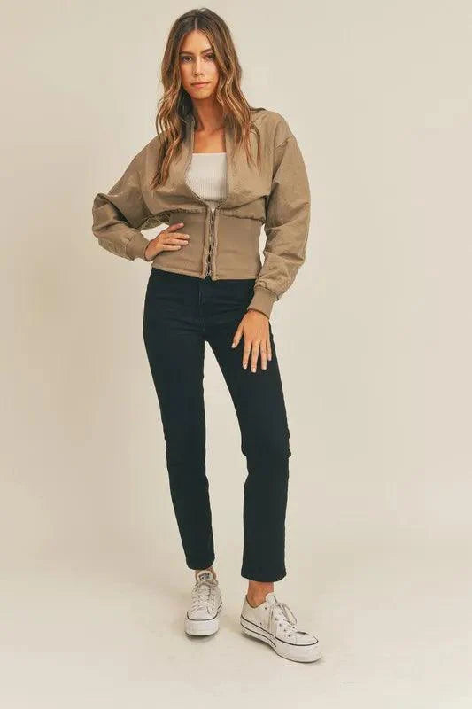 MABLE Long Sleeve Two Way Jacket