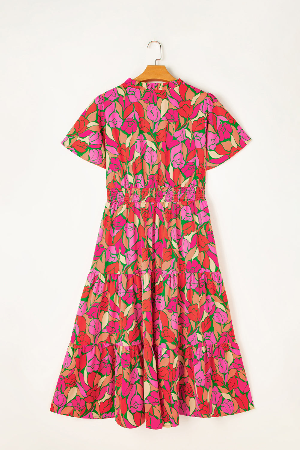 Lillie Floral Short Sleeve Maxi dress