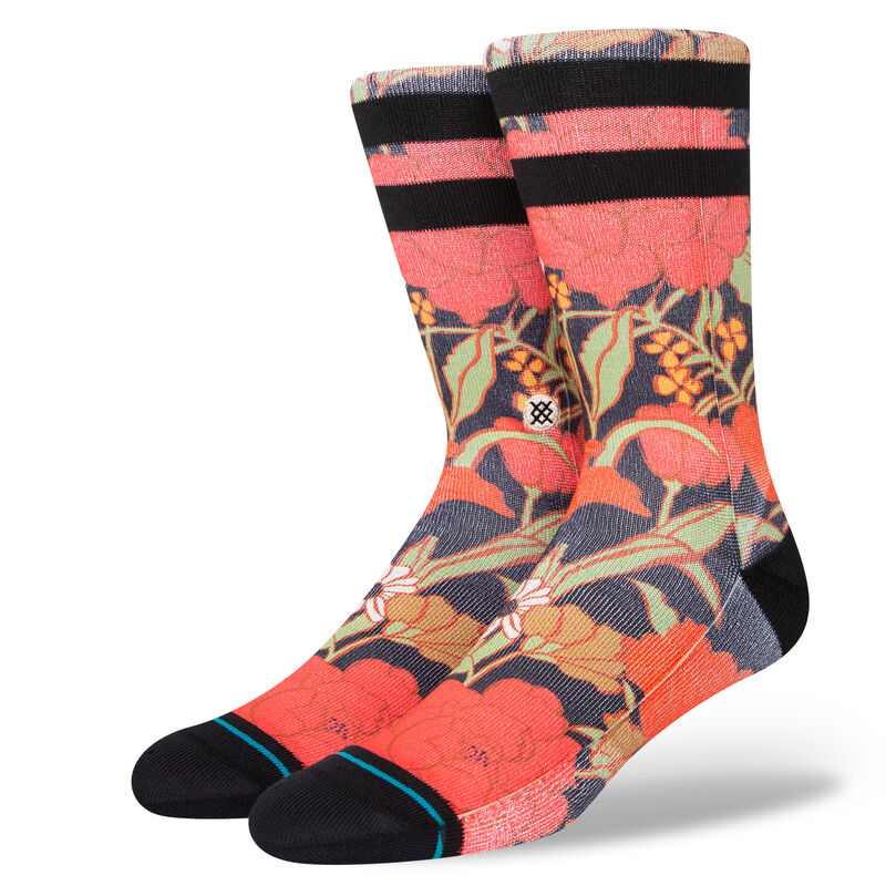 Stance Backpetal Crew Socks - Black