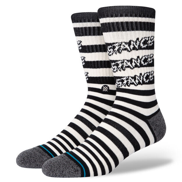 Stance Jail Card Crew Socks - Black