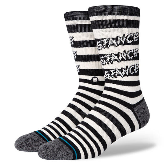Stance Jail Card Crew Socks - Black
