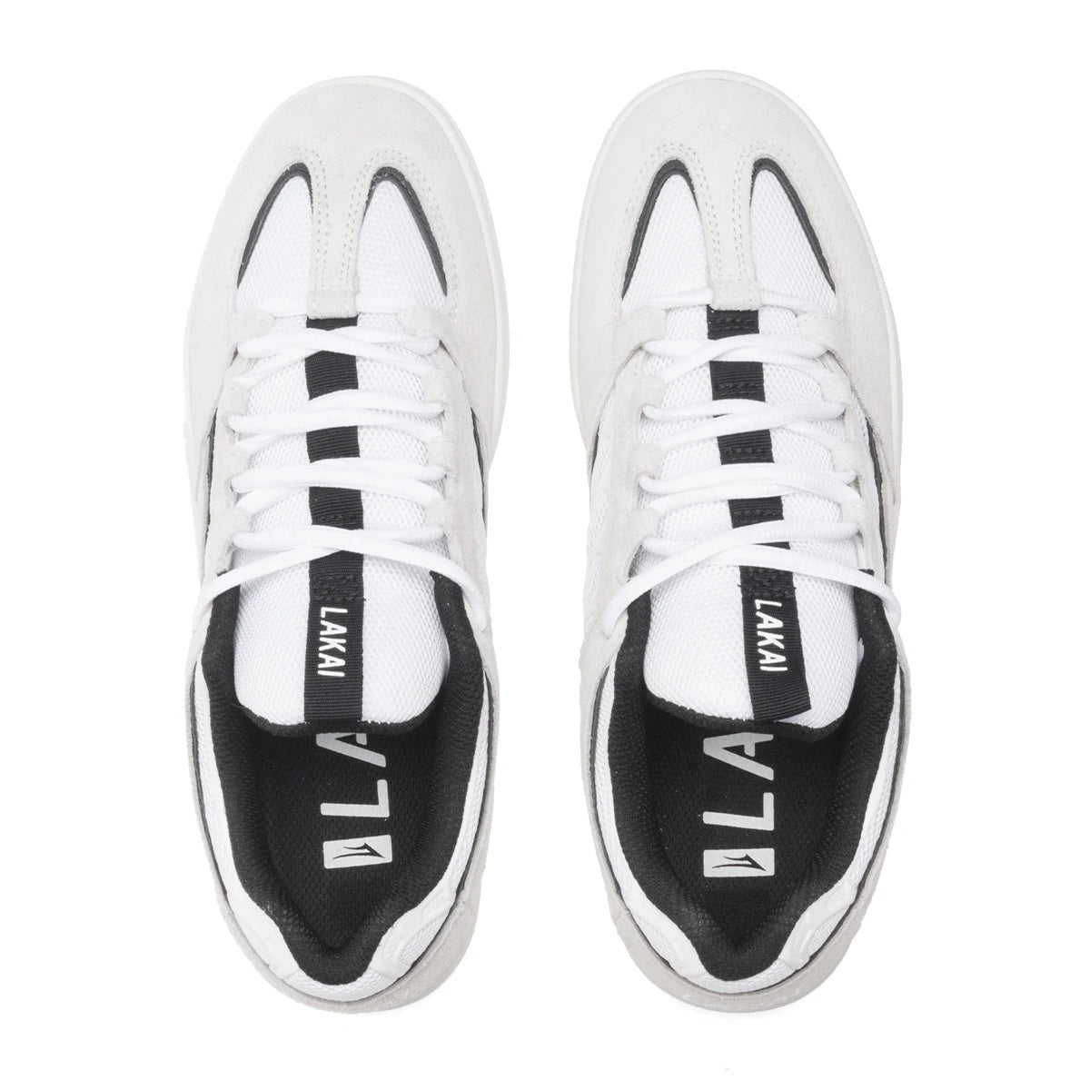 Lakai Shoes Carroll - White/Black Suede