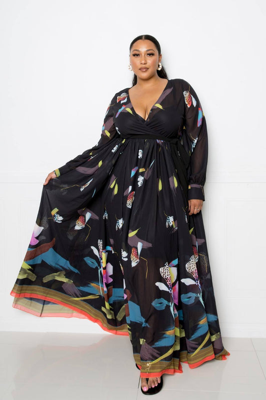 Maxi Dress Plus in 2XL