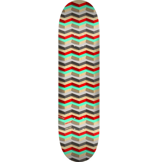Mini Logo Pattern Steps Skateboard Deck 244 - 8.5″