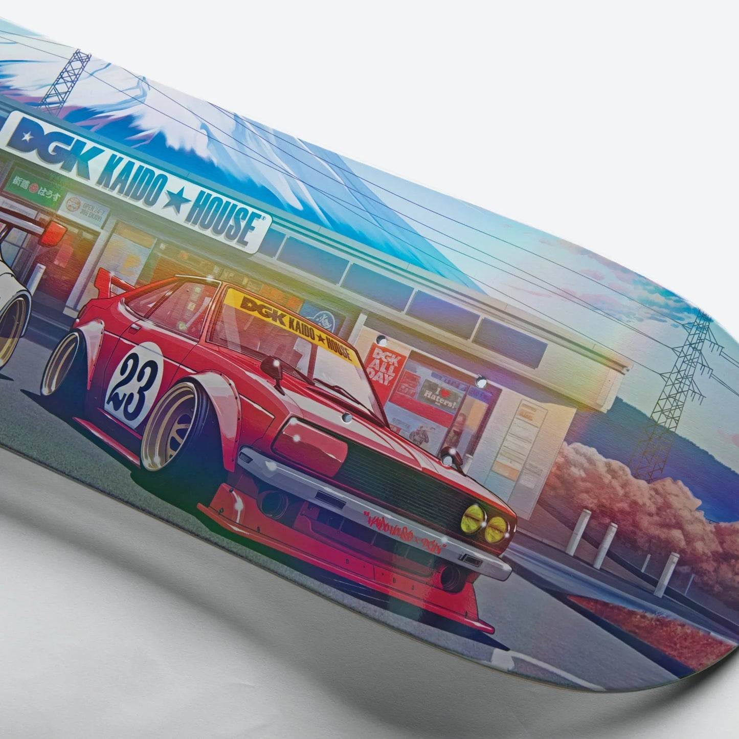 DGK x Kaido House Konbini Deck - 8.75″ Holographic Multicolor