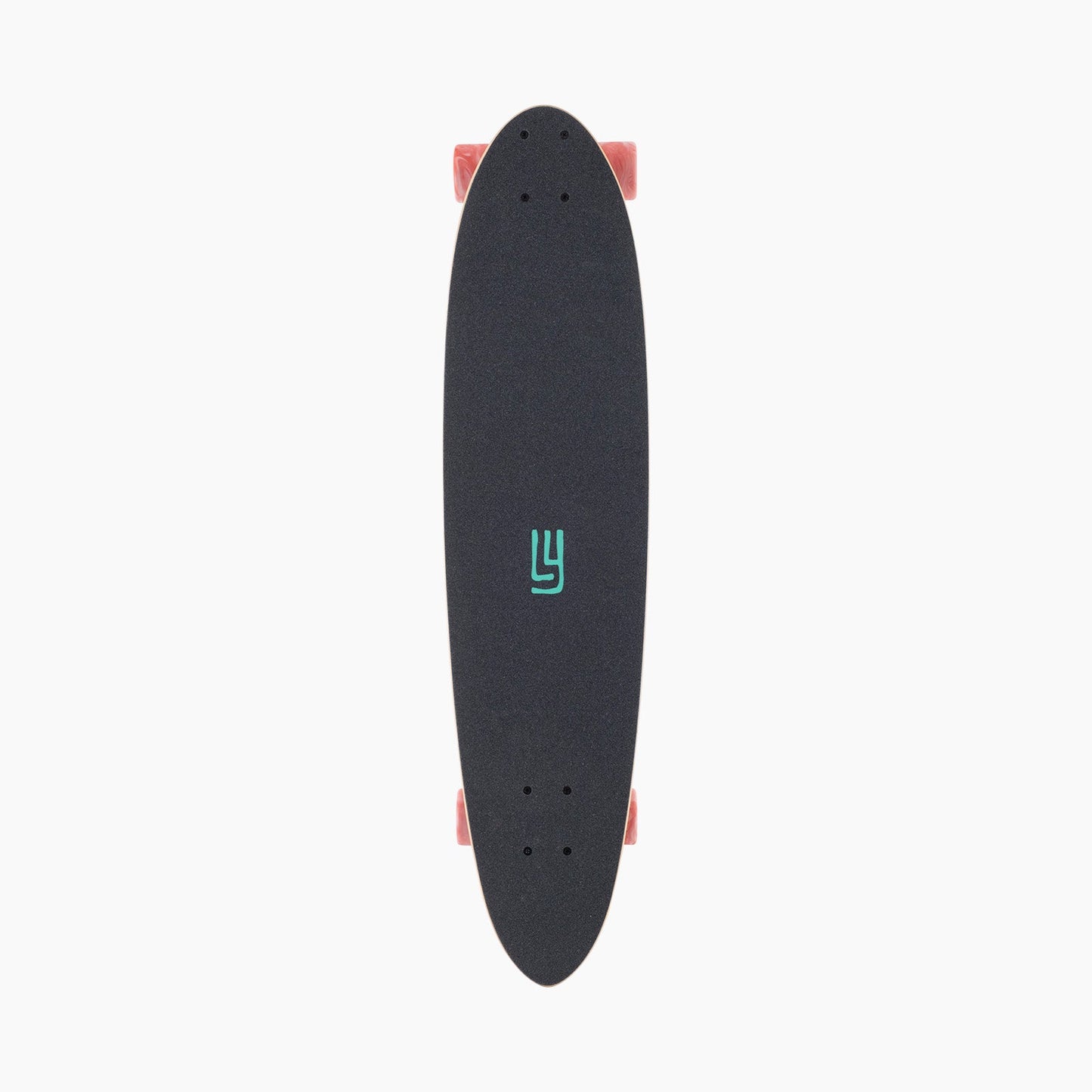 Landyachtz Dipper Black Palm Longboard Complete