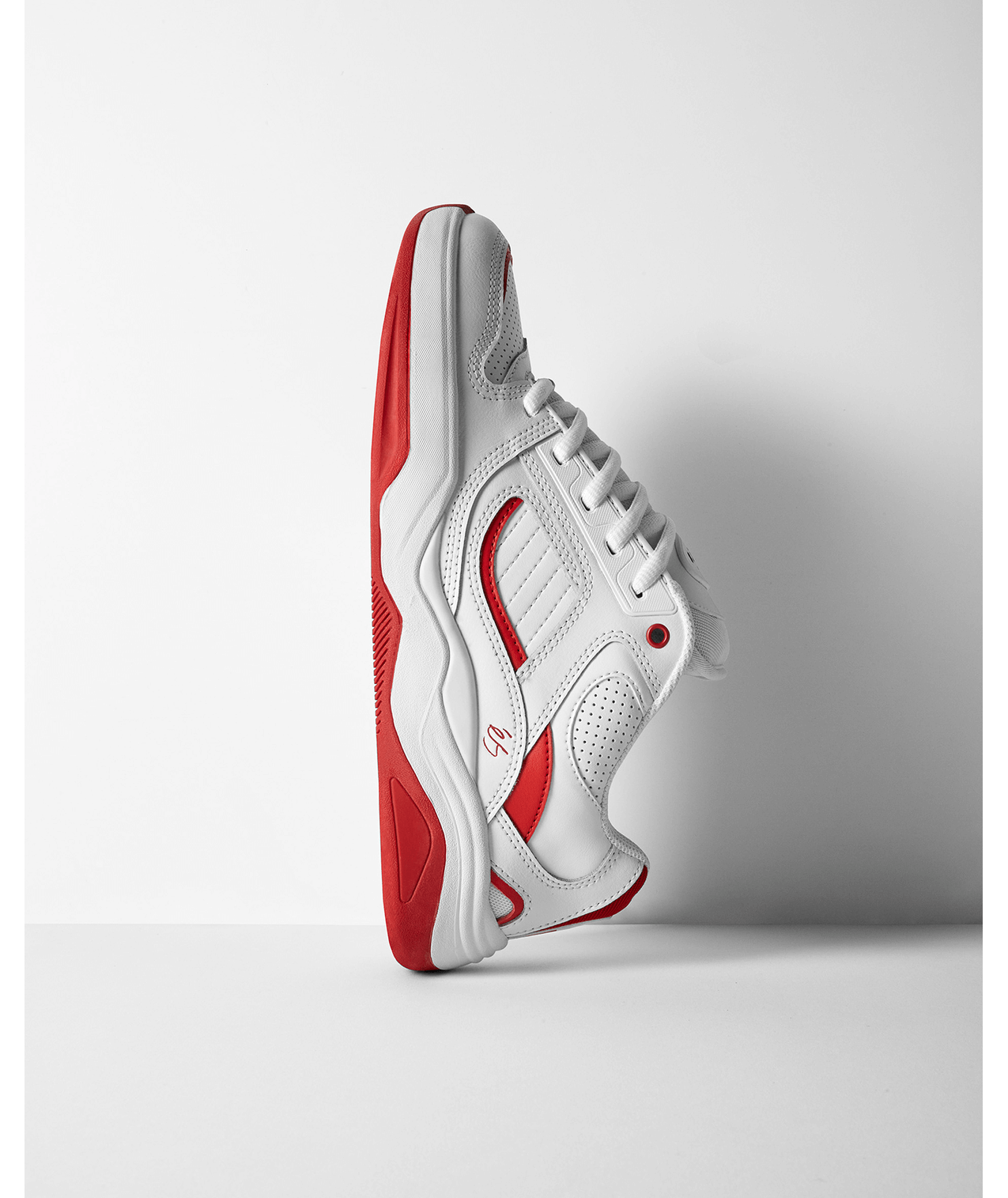 éS Shoes Tj Rogers - White/Red