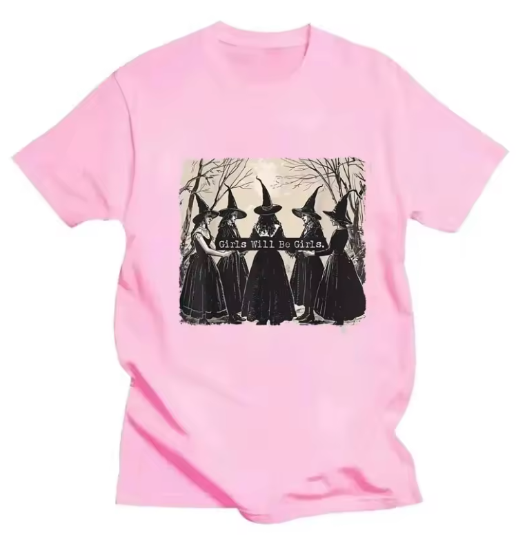 Girls Will Be Girls Witch T-Shirts