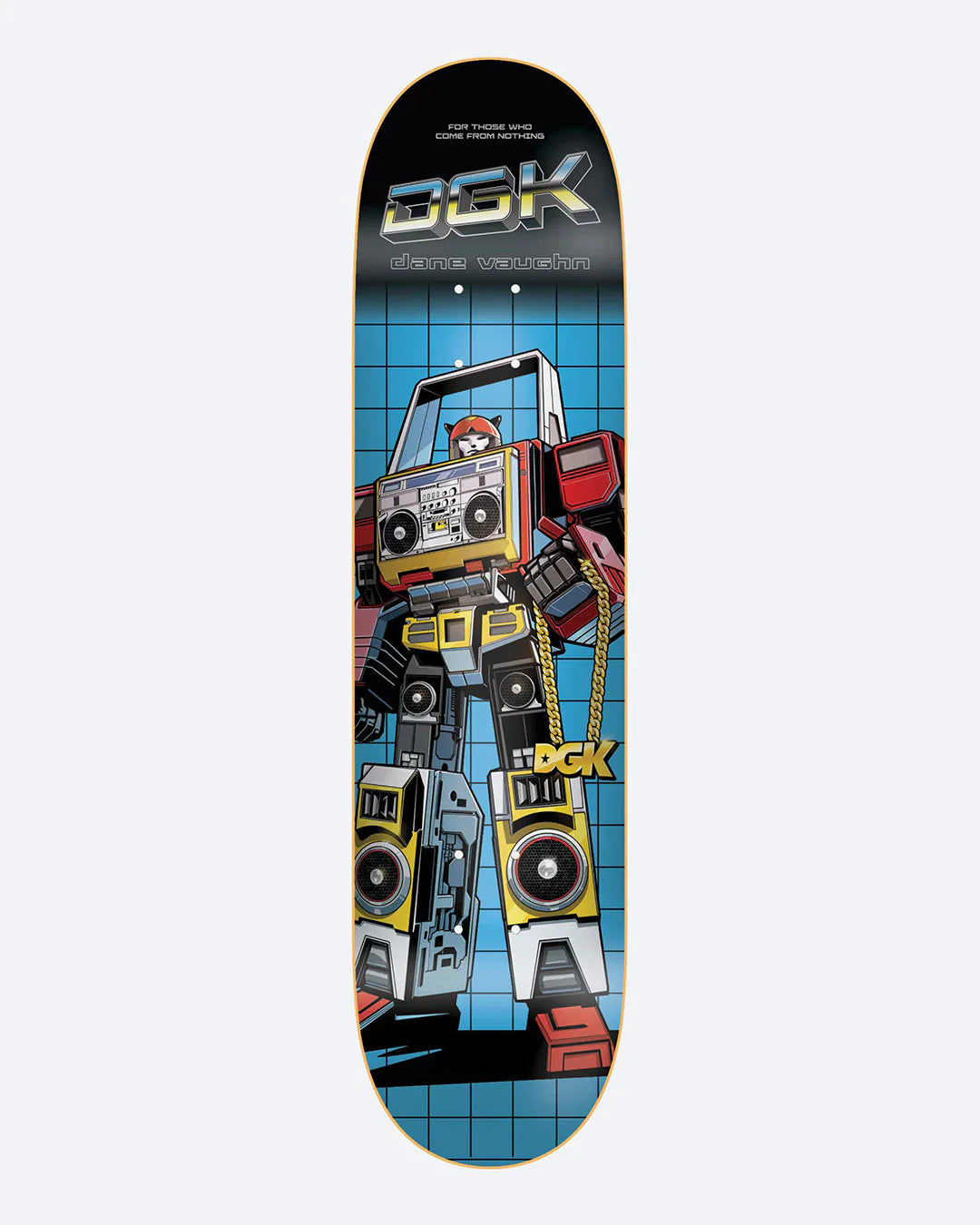 DGK Equalizer Vaughn Skateboard Deck - 8.25"