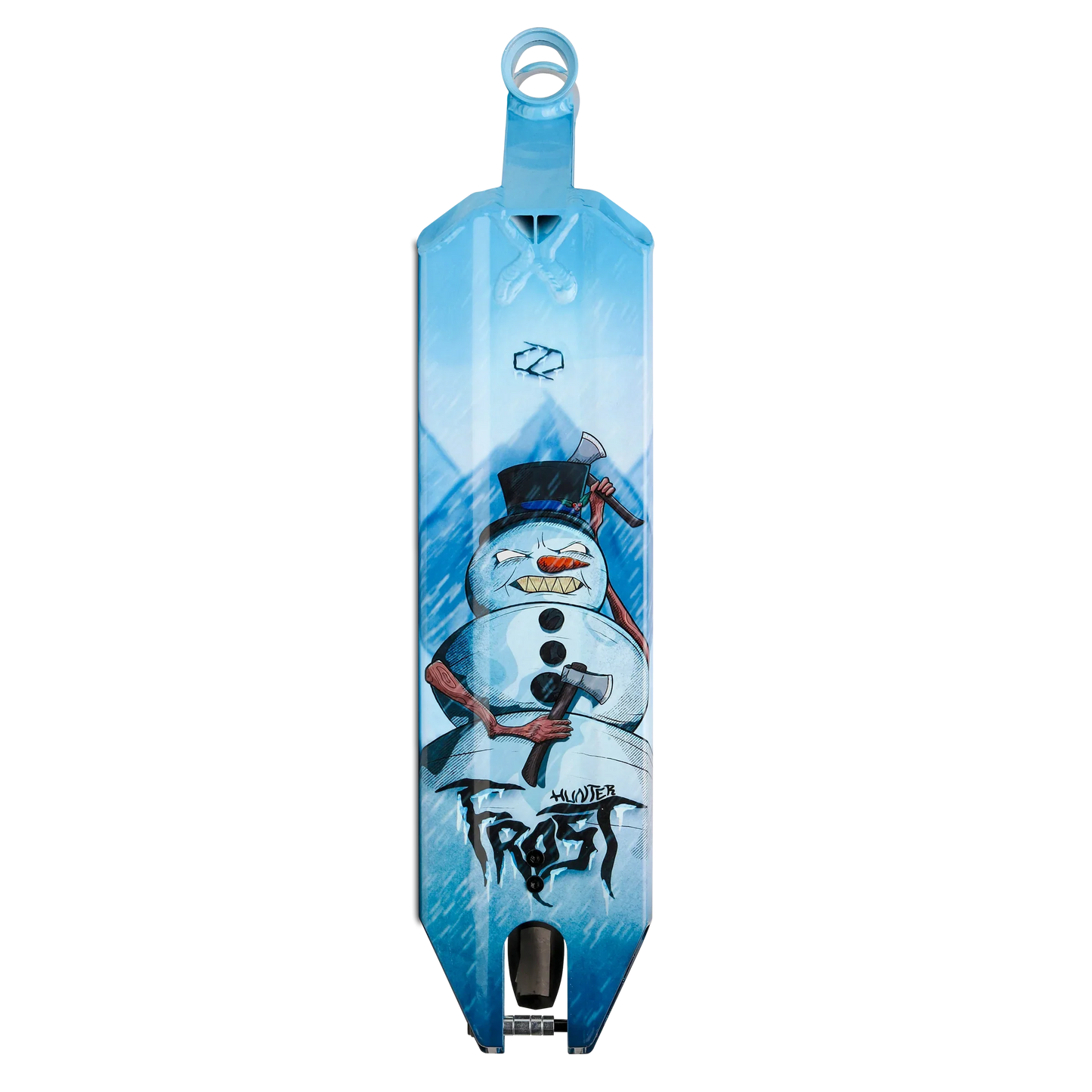Fuzion Hunter Frost Signature Scooter Deck - 5″X19.5″