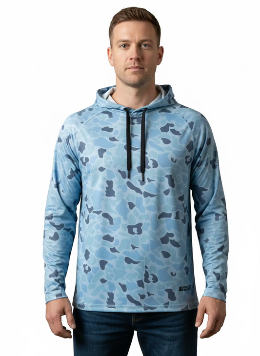 Men's Old School Camo Performance Hoodies