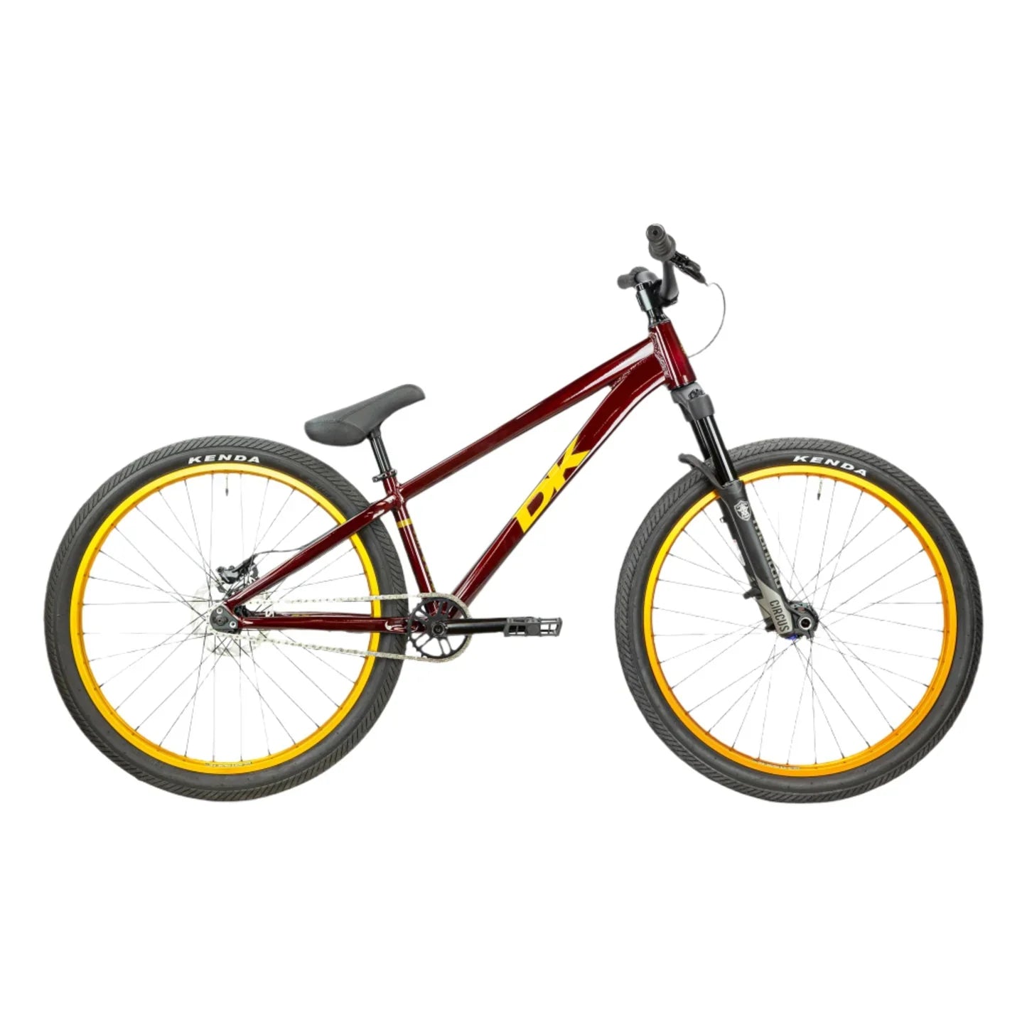 DK Asterik 26″ Complete Dirt Jumper Bike - Crimson