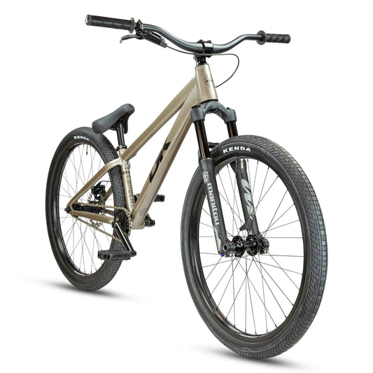 DK Asterik 26″ Complete Dirt Jumper Bike - Zinc