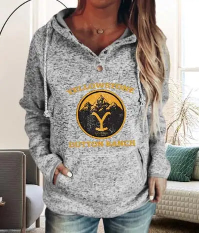 Hooded Long Sleeve Sweater for Women