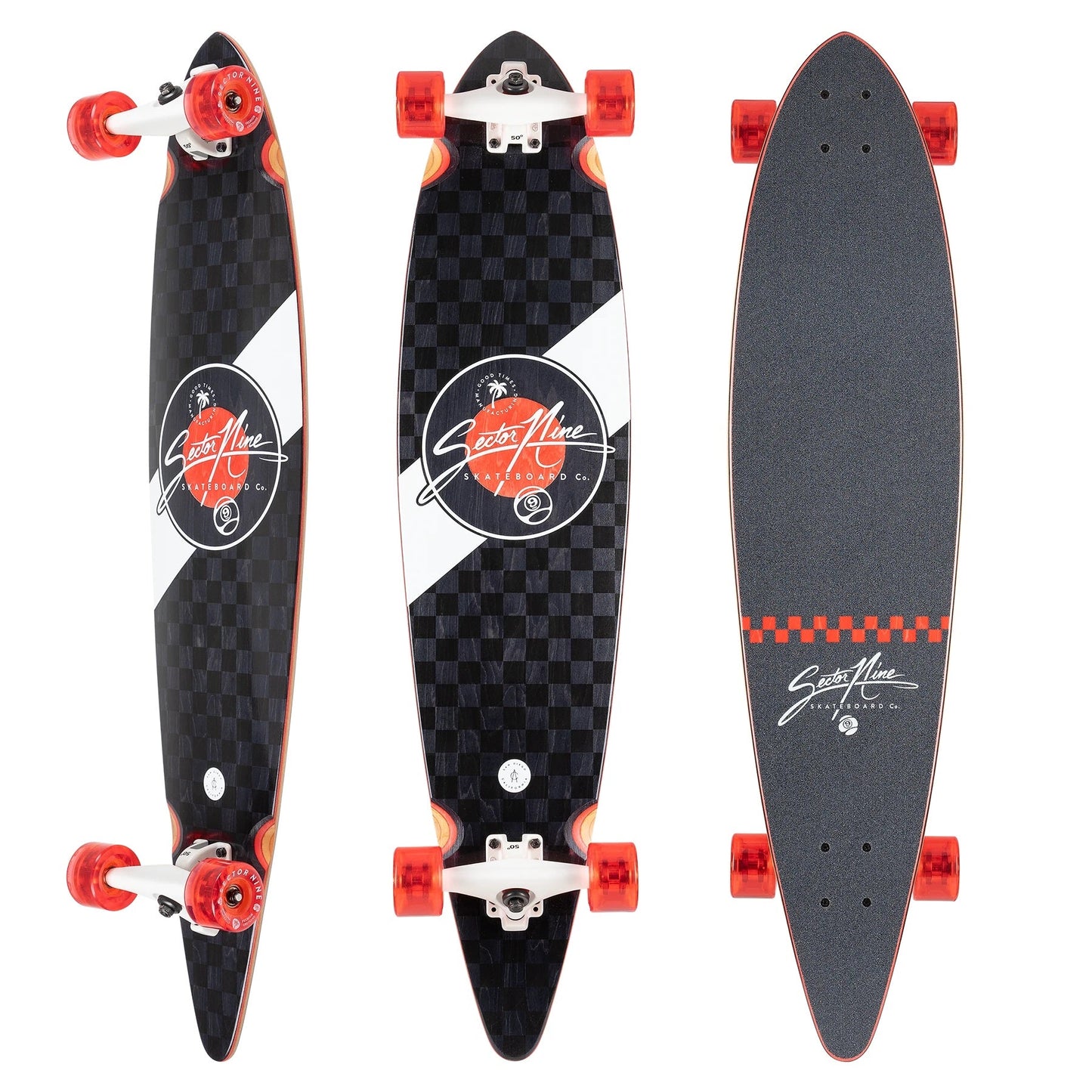 Sector 9 Ledger Mosaic Longboard Complete - 7.75″