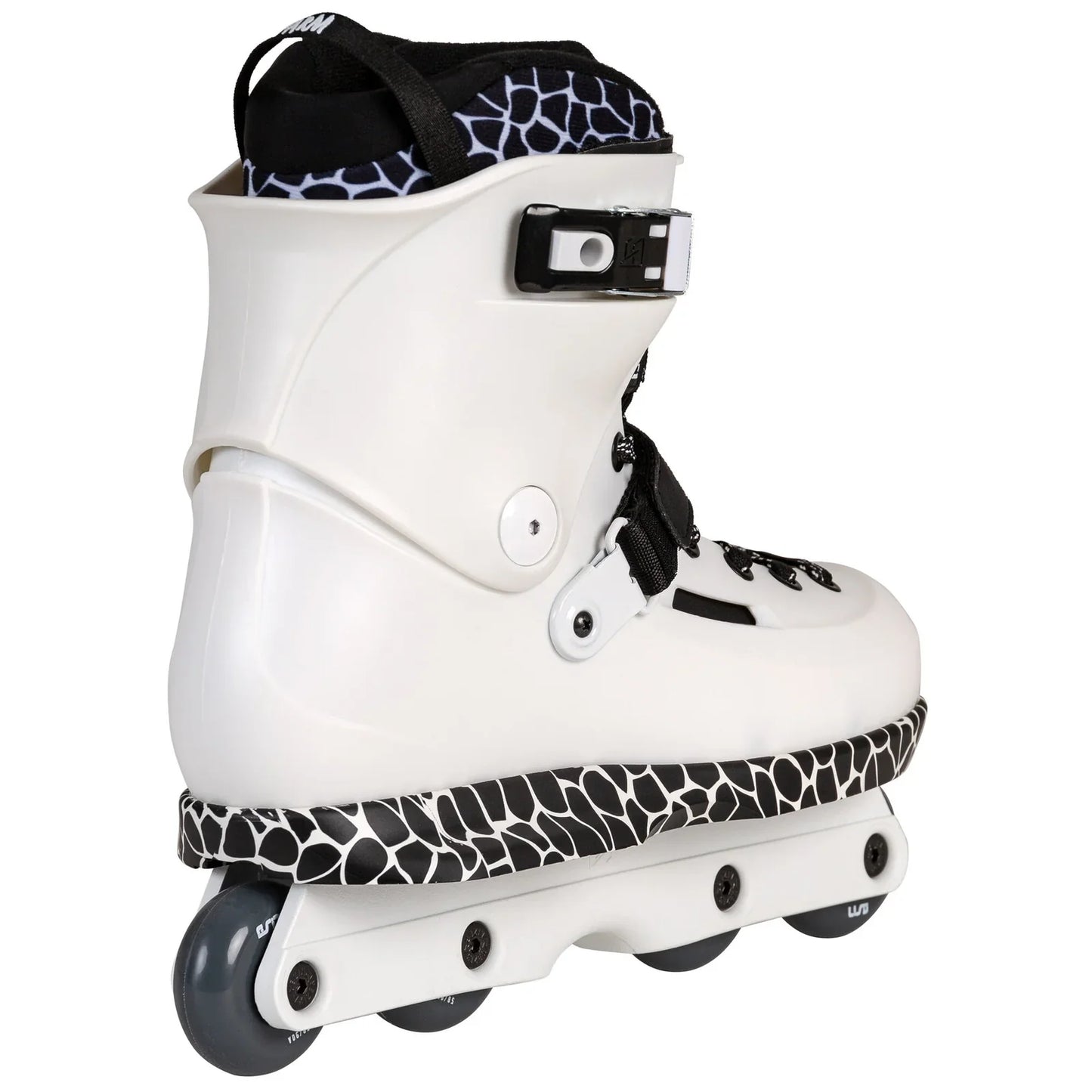 USD Sway Farmer Pro Aggressive Inline Skates Complete - White/Black