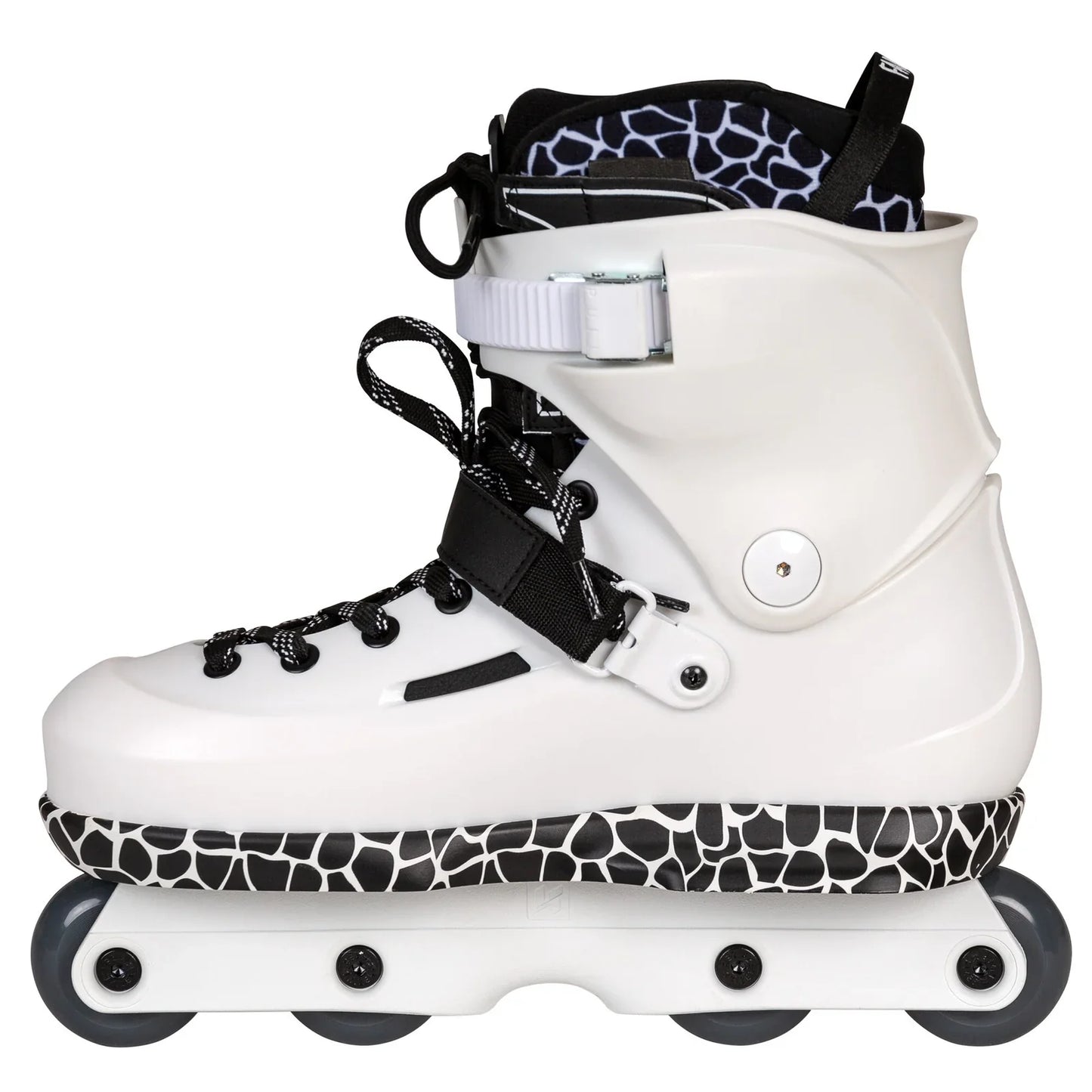 USD Sway Farmer Pro Aggressive Inline Skates Complete - White/Black