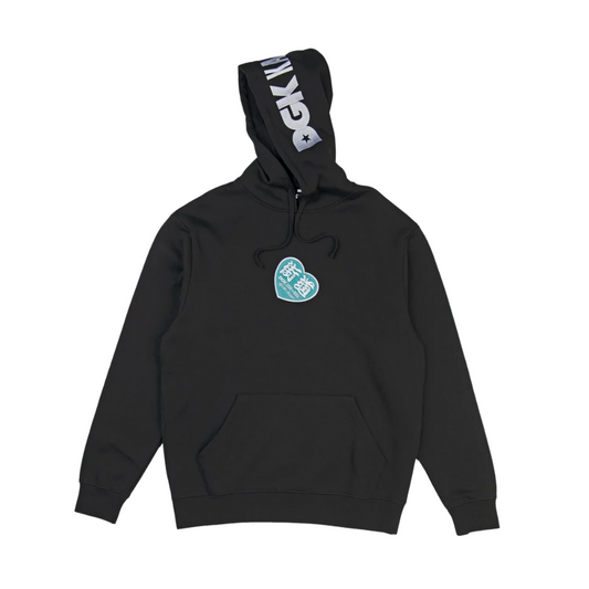 DGK x Kaido House Zokusha Embroidered Hoody - Black