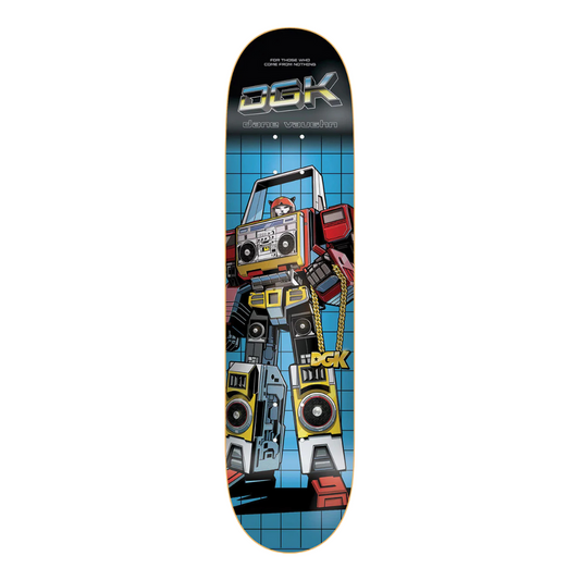 DGK Equalizer Vaughn Skateboard Deck - 8.25"