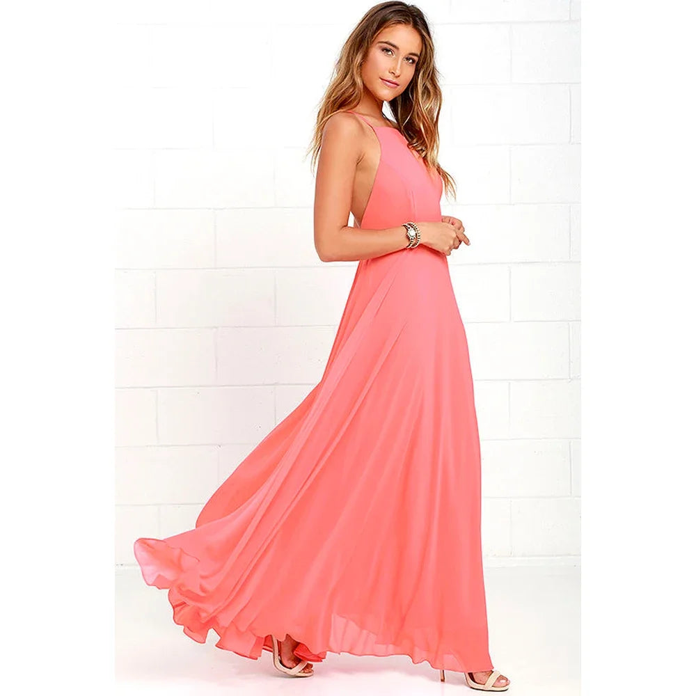 Sleeveless Boho Dress