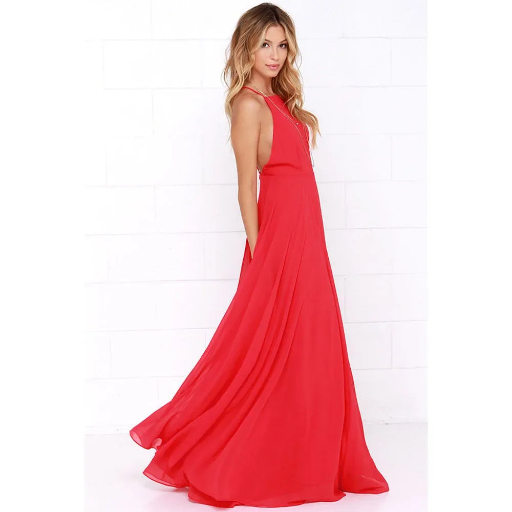 Sleeveless Boho Dress