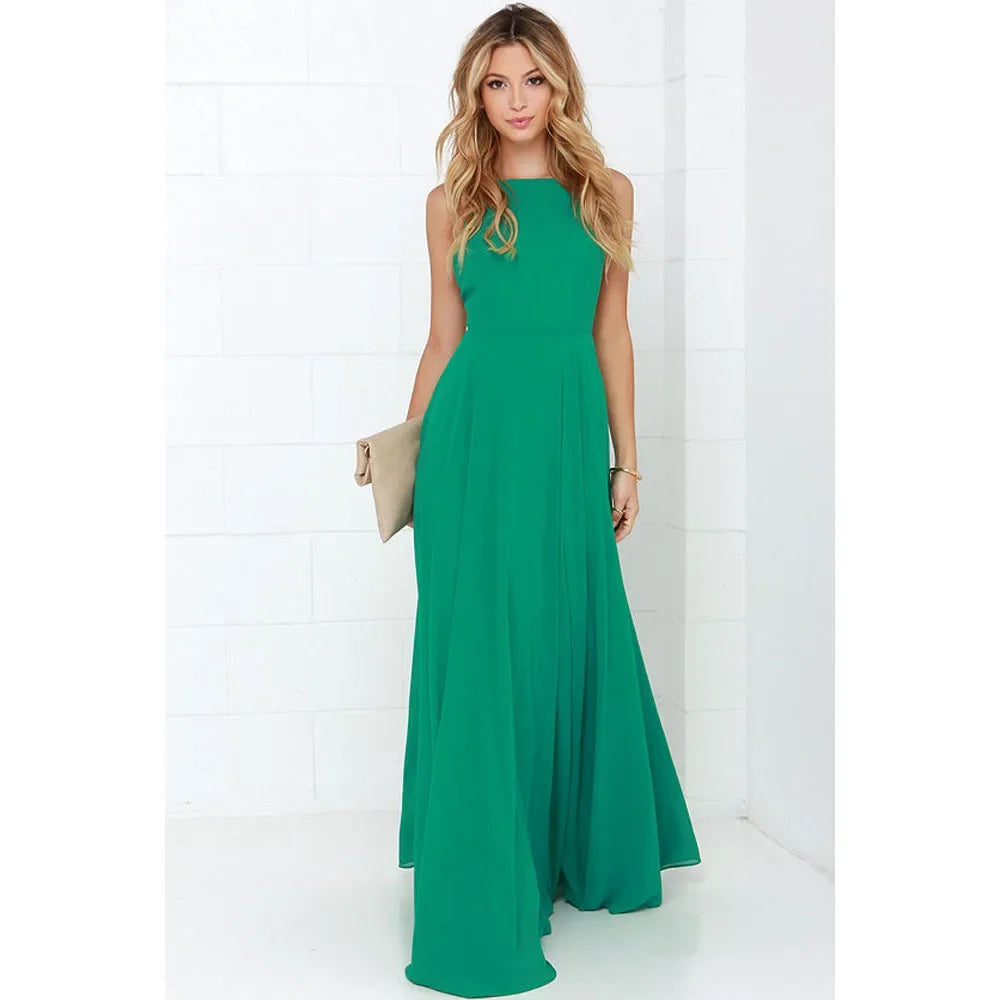 Sleeveless Boho Dress