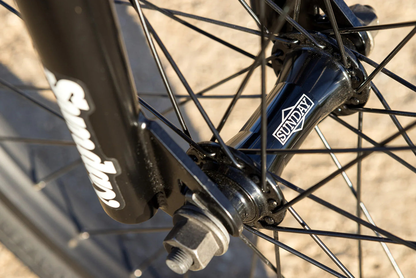 Sunday Model C 24″ Complete BMX Bike - Matte Battleship Grey