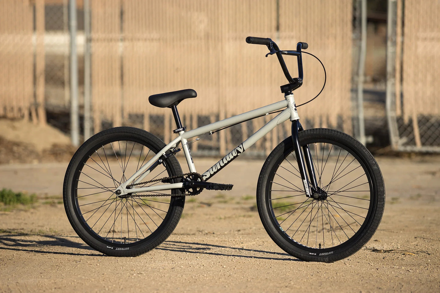 Sunday Model C 24″ Complete BMX Bike - Matte Battleship Grey