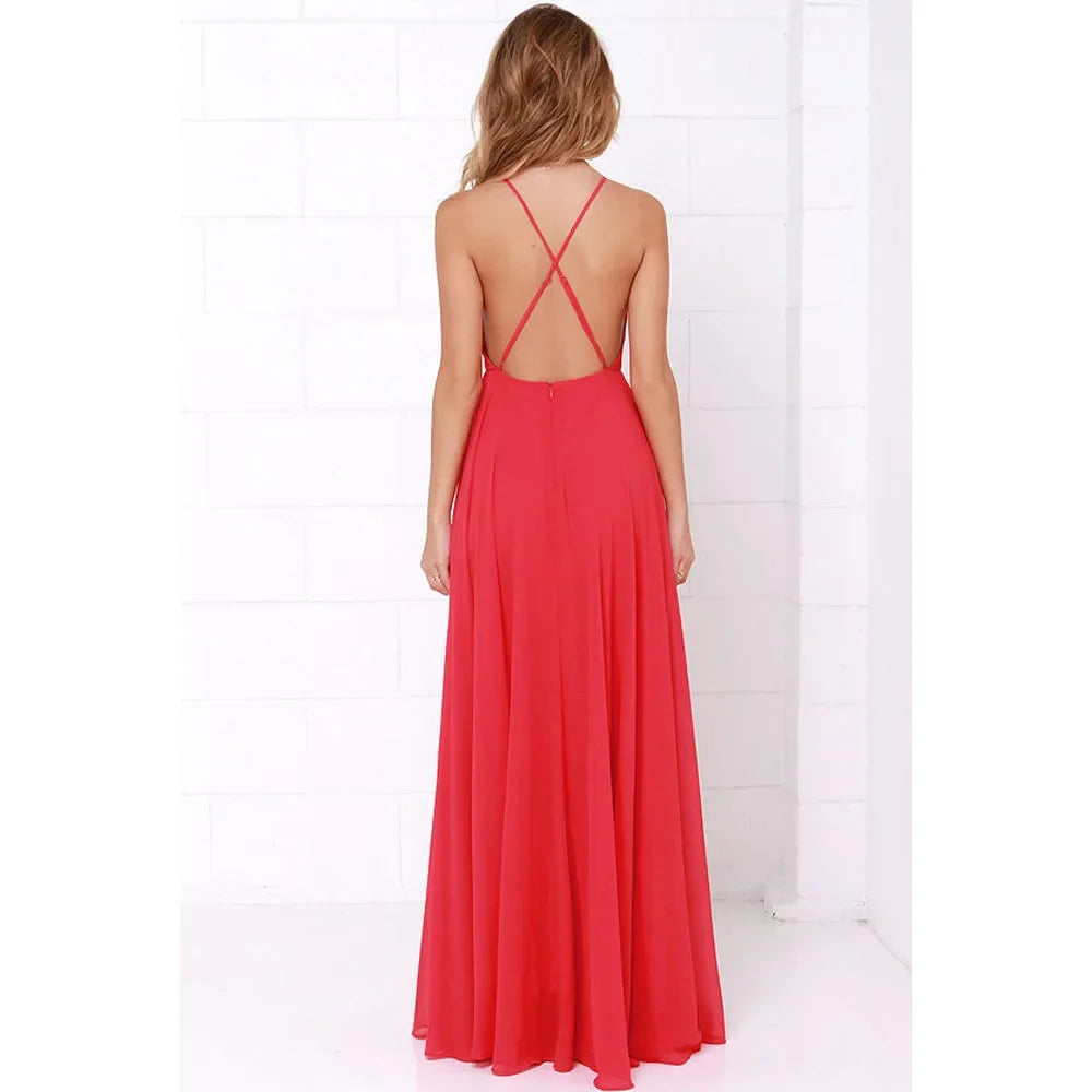 Sleeveless Boho Dress