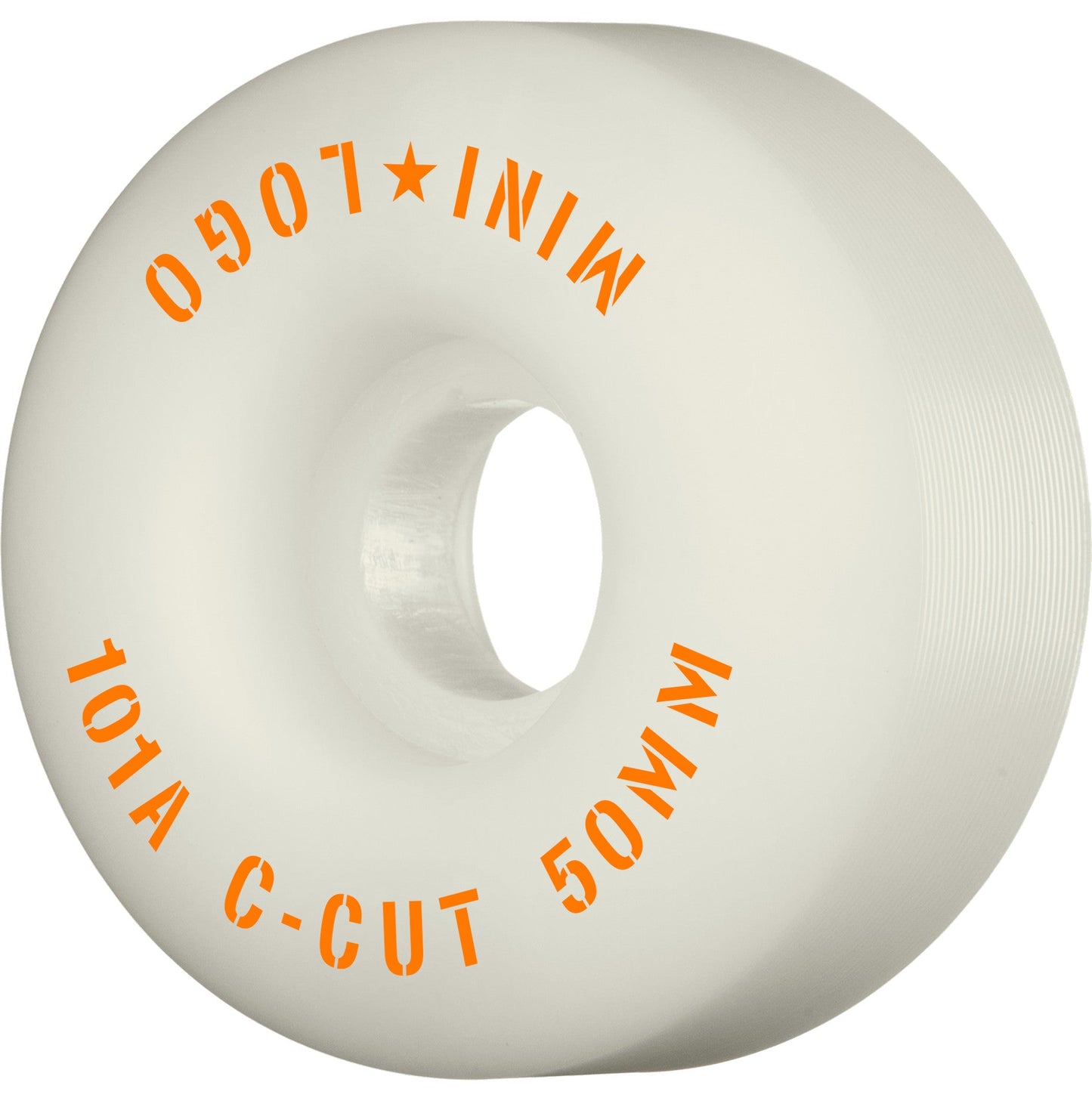 Mini Logo Wheels C-Cut ″2″ 50mm 101a - White (Set of 4)