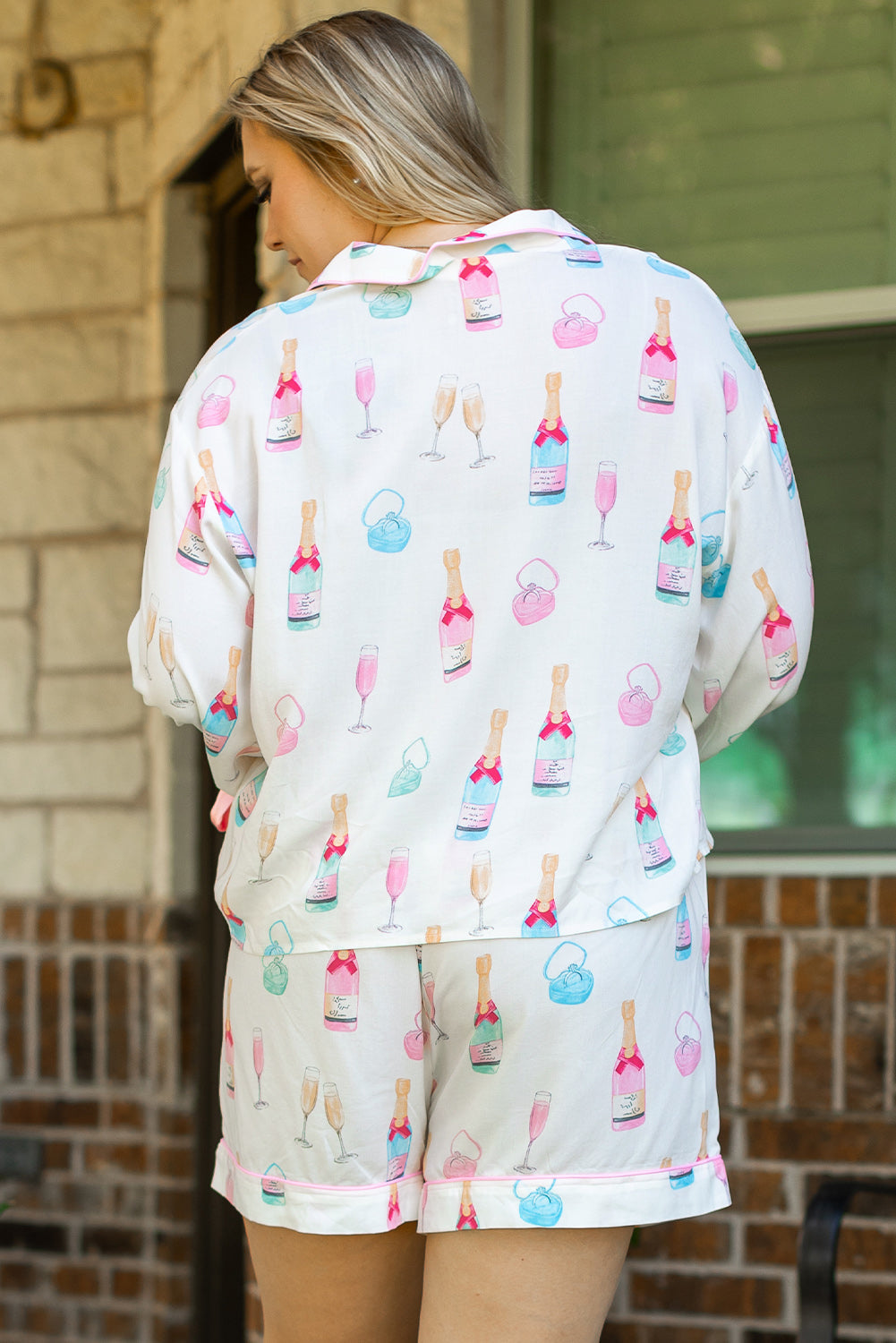 Milani Plus Size Pajama Set