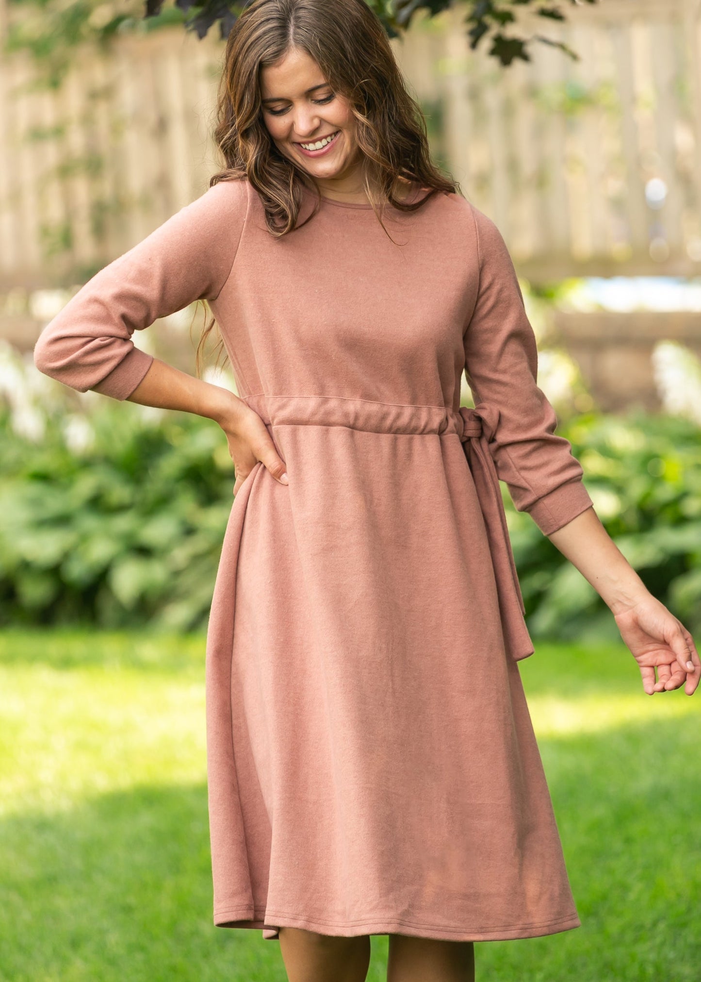 Blair Long Sleeve Midi Dress