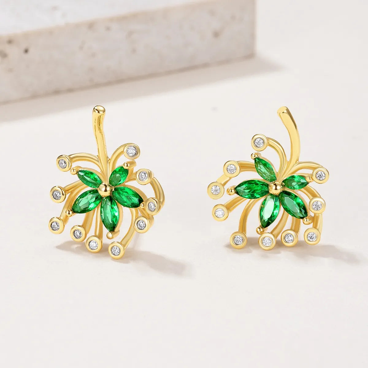 Sterling Silver Moissanite Stud Earrings